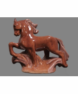 Vintage Sculpture by Frolov Horse USSR Gzhel 1970s. Ceramic Glazed - €40,01 EUR