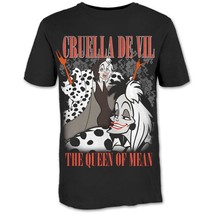 Disney 101 Dalmations Cruella Homage Official Tee T-Shirt Mens Unisex - $31.92