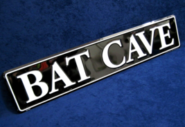 BAT CAVE -*US MADE*- 24&quot; Embossed Metal Street Sign Man Cave Garage Bar ... - £15.98 GBP