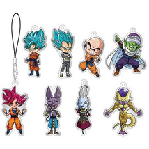 Dragon Ball Super Metal Charm Strap Keychain Collection Box - Complete Set - £33.49 GBP