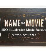 2012 Name That Movie 100 Illustrated Movie Puzzles Book HC Paul Rogers C... - €17,17 EUR
