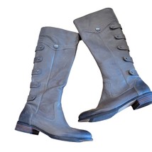 Arturo Chiang BrownLeather Knee High Fashion Riding Boots Size 6.5 M - £29.31 GBP