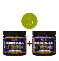 1+1 Ronnie Coleman Stacked-N.O. 120g Pump Energy Amino Acid - £19.65 GBP