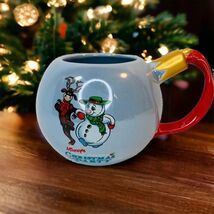 Disney Mickey’s Very Merry Christmas Party Coffee Mug Cup Snowman Reinde... - $19.87