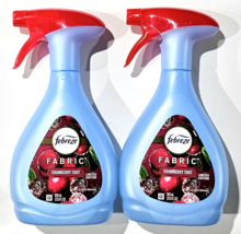 2 Pack Febreze Fabric Cranberry Tart Fabric Refresher Spray Eliminate Odors 27oz - £28.32 GBP