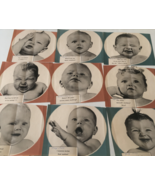 Babies by Bannister vintage cute baby prints with funny captions picture... - $19.75