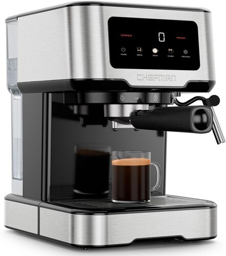 Chefman CraftBrew Espresso Machine - Stainless Steel (Open Box) - $68.39