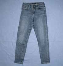 Banana Republic Jeans Sz 4 Womens Blue Stretch Pants Ladies High Rise Skinny Fit - £11.18 GBP