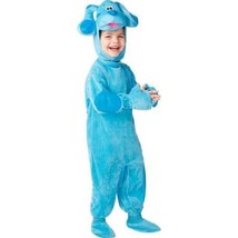 Boys Blues Clue Blue Jumpsuit &amp; Headpiece 2 Pc Toddler Halloween Costume-sz 2/4 - £23.35 GBP