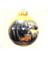 Thomas Kinkade Limited Edition 2011 Holiday Glass Ornament - £13.22 GBP
