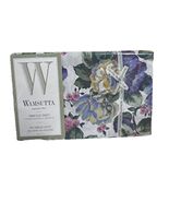 VTG WAMSUTTA Supercale Plus Clarissa Twin Flat Sheet Cottage Floral 86583 - $28.49
