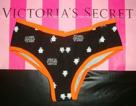 Victoria&#39;s Secret Pink Cheekster Panty Ghouls Support Ghouls Halloween Ghost M - £9.66 GBP