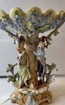 ANTIQUE 18th/ 19th c SITZENDORF DRESDEN GERMAN PORCELAIN VASE CENTERPIEC... - $360.00
