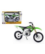 Kawasaki KX 450F Green 1/12 Diecast Motorcycle Model by Maisto - $85.61 CAD