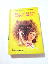 The clue of the tapping heels Nancy drew Carolyn Keene book hard cover 16  - £3.88 GBP