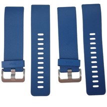 Fitbit Blaze Classic Accessory Band Size L/G Color Blue Set of 2 - £4.34 GBP