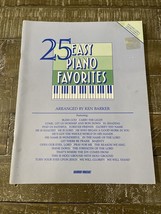 25 Easy Piano Favorites Song Book - £33.14 GBP