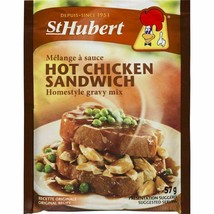 6 x St-Hubert Hot Chicken Sandwich homestyle gravy mix 57g, 2 oz each Ca... - £22.36 GBP