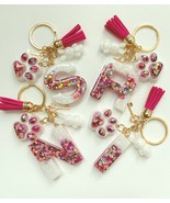 Lovely personalised KEYCHAIN. Epoxy resin handmade. Perfect gift ! - $8.90