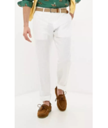 36x30 Polo Ralph Lauren Straight Fit White Classic Linen Lounge Pants $138 - $68.31