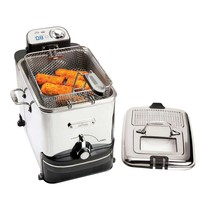 DEEP FRYER ELECTRIC FISH SMALL WITH BASKET ALL CLAD TABLE TOP COUNTERTOP... - $222.99