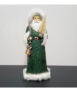 NEW Pottery Barn Handcrafted Santa Claus Figurine 4&quot; w x 4.5&quot; d x 10&quot; h - £82.21 GBP