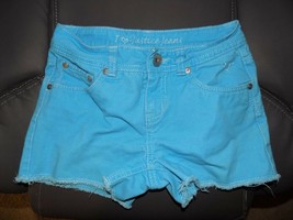 Justice Jeans Simply Low Blue Shorts Size 10R Girl&#39;s EUC - £11.57 GBP