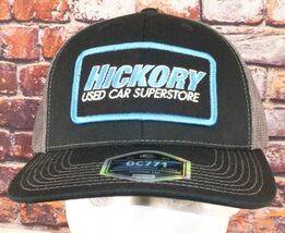 Hickory Used Car Superstore Trucker Hat Black/Grey Mesh Snapback Outdoor... - $8.92