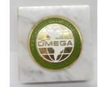 Dallas Texas Vintage OMEGA Paperweight 2 1/8&quot; Square - $9.99
