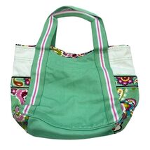 Vera Bradley Tutti Frutti Tote Green &amp; Floral Tote Bag - $24.00