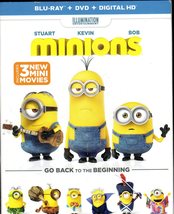 Minions Blu-Ray  DVD - $6.50