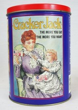 VINTAGE 1992 Cracker Jack Baseball Empty Collectible Tin - £19.73 GBP
