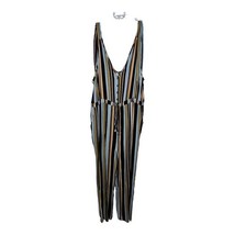 Xhilaration Women&#39;s Pants &amp; Jumpsuits Multicolor Striped Sleeveless V-Ne... - $7.50