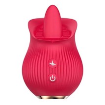 Silicone Female Rose Licking Vibrator - Multi-Function Clitoris Vibrator... - £17.17 GBP