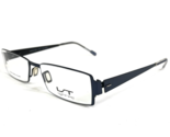 Morel Eyeglasses Frames Lightec 6587L BN 090 Dark Navy Blue Rectangle 51... - £95.75 GBP