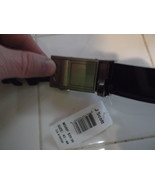 J. Scott Men&#39;s Belt size 42-44 Leather Glick Belt MSRP $29.95 - $20.50 CAD