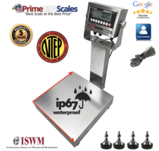 Prime OP-915SS NTEP Bench Scale Splash Proof 16&quot;X16&quot; 300 X 0.05 Lb - $745.00