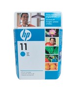 Genuine HP 11 C4836AN Cyan Sealed in Box Ink Cartridge Exp 5/2010 - £7.73 GBP