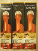 3 pack Skin Nutritions Eye Roller Age Defy Dark Circle &amp; Puffiness Serum .25 oz - £6.50 GBP