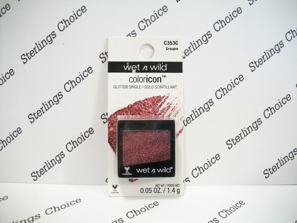 Wet N Wild ColorIcon Glitter Single Eyeshadow #353C Groupie - $6.38