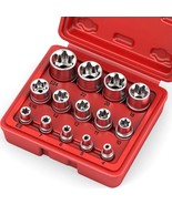E-type Torx Star Female Sockets Bit Set 14 in 1 E4- E24 Torx Socket 14pc - $21.80