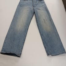 Levi's Ribcage Straight Women's Blue Cotton Blend Button Fly Jeans Size (26×26) image 9