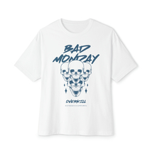 Unisex Oversized T-shirt Bad Monday Y2K Style - £23.53 GBP