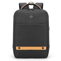 GOLOEN WOLF Creative Fashion Laptop Backpack USB Charging Teenage Schoolbag Larg - £56.61 GBP