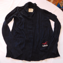 Hollister Women&#39;s Juniors Long Sleeve Open Front Cardigan Sweater Size M... - £27.21 GBP