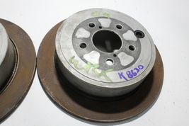 2008-2014 SUBARU WRX IMPREZA REAR RH LH DISC BRAKE ROTORS PAIR (2) K8630 image 3