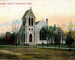 Presbiteriano Chiesa Hutchinson Kansas Ks Unp DB Cartolina T13 - £4.05 GBP