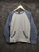 Tony Hawk Sweater Adult XL Gray Crew Neck Fleece Pullover Sweatshirt - $27.77
