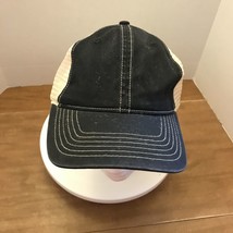 Blank Black Mesh Back Hook &amp; Loop Hat Cap Comfort Colors Snapback - $9.00