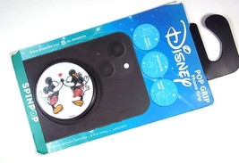 Spinpop Disney Mickey &amp; Minnie Kissing Phone Grip NEW on card - £9.30 GBP